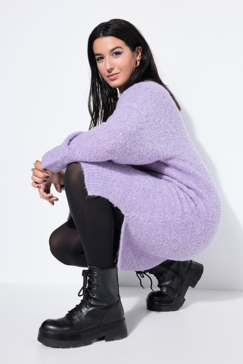 Produktbild Studio Untold Strickkleid, oversized, Flauschstrick, Langarm (56)