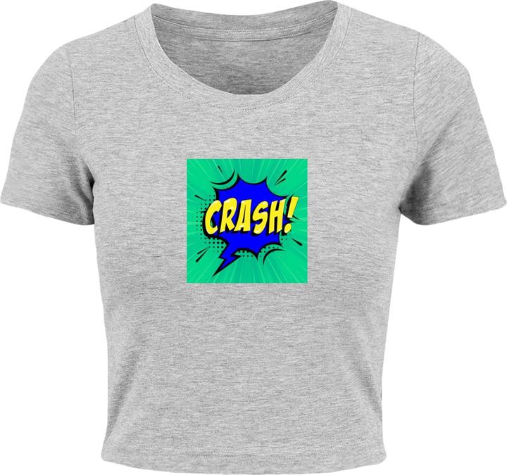 Immagine prodotto Merchcode Donna CRASH Comic Cropped Tee - 118533 (M)