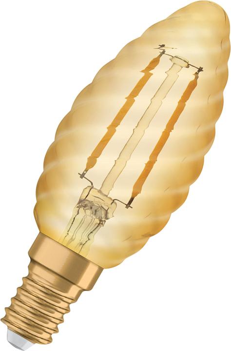 Produktbild Osram Vintage 1906 Led Classic B (E14, 2.50 W, 220 lm, 1 x, F)