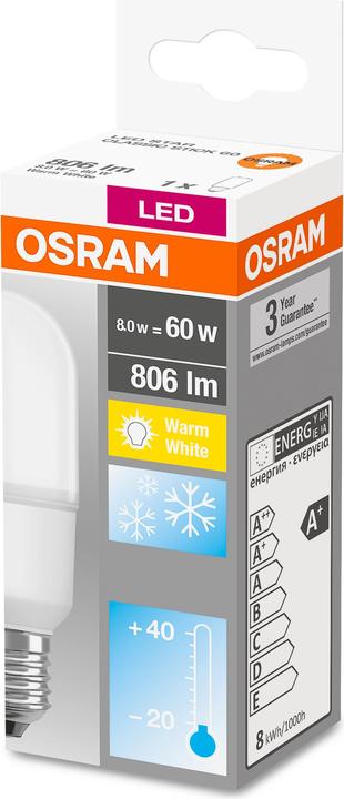 Immagine prodotto Osram Bastone a stella a led (E27, 8 W, 806 lm, 1 x, F)