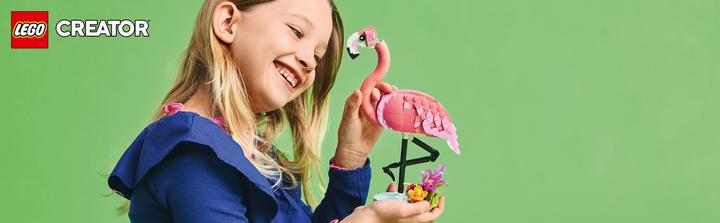 Produktbild LEGO Wilde Tiere: Rosa Flamingo (31170, LEGO Creator Expert)