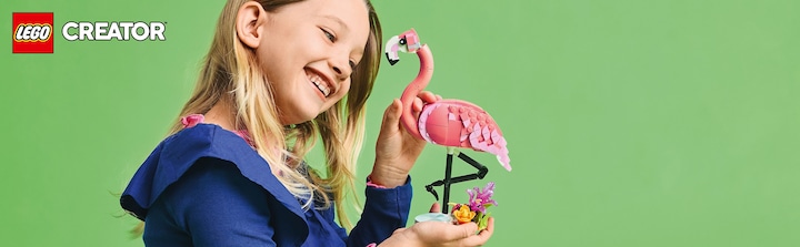 Immagine prodotto LEGO Wilde Tiere: Rosa Flamingo (31170, LEGO Creator Expert)