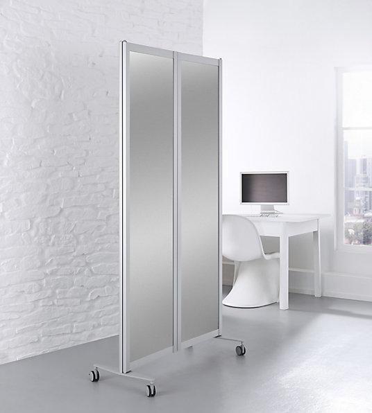 Produktbild BST Systeme Mobile Faltstellwand, schwer entflammbar (200 x 190 cm)
