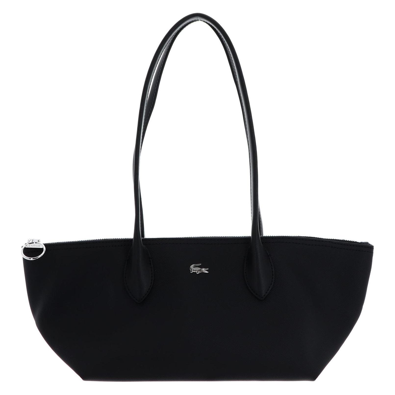 Lacoste, Damen, Handtasche, Athena Shopping Bag, Schwarz