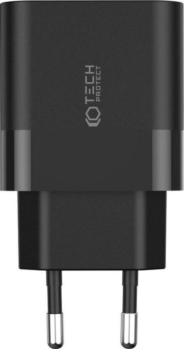 Immagine prodotto Tech-Protect Caricatore di rete C20W 2x USB-C PD 20W - nero (20 W, 2 porte)