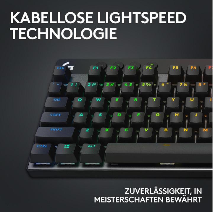 Actual product image Logitech G Pro X TKL Lightspeed (CH, Cable, Wireless)
