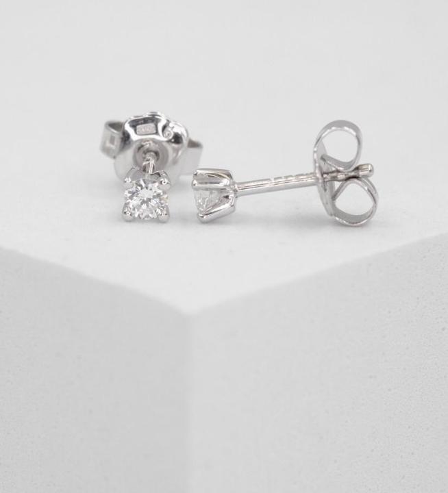 Image du produit Muau Boucles d'oreilles (Or blanc 750)