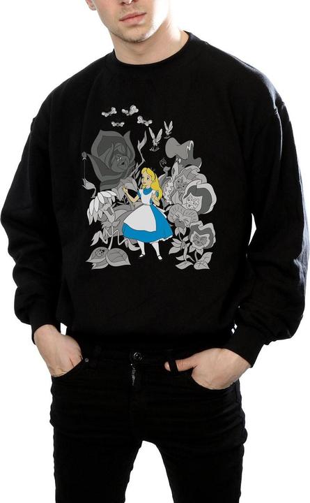 Immagine prodotto Disney Alice In Wonderland Flowers Felpa Uomo (S)