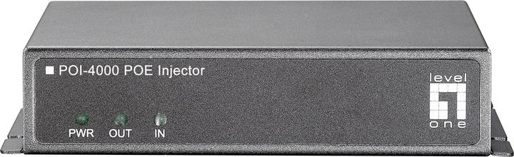 Produktbild LevelOne POI-4000: High Power PoE Injector (802.3af (PoE), 56 W)