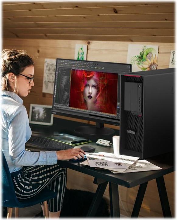 Actual product image Lenovo ThinkStation P620 (1000 GB, 68.72 GB, AMD Ryzen ThreadRipper PRO 5945WX)