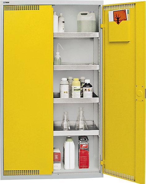 Produktbild kaiserkraft Umweltschrank, Türen gelocht (100 cm, 180 cm)