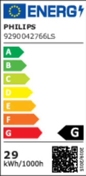 Energy Label Philips Hue Flux Ultra Bright Gradient Lightstrip (RGBW, 300 cm, Indoor)