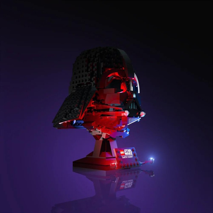 Immagine prodotto Light my bricks LMB 2.0 Kit di illuminazione a LED per LEGO® 75304 Star Wars Casco di Darth Vader