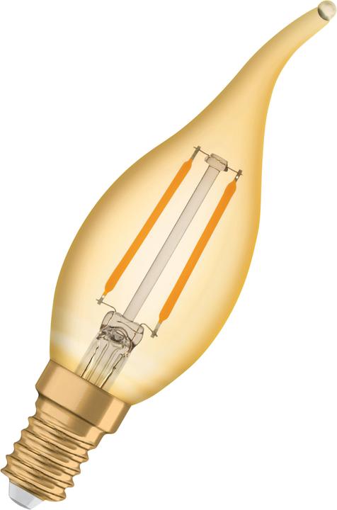 Produktbild Osram Vintage 1906 (E14, 2.50 W, 220 lm, 1 x, F)