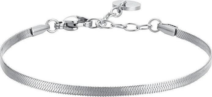 Luca Barra Elegantes Stahl-Fusskettchen für Damen Hadek CV170 (Stahl)