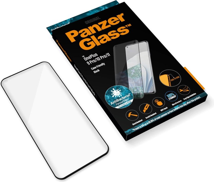 Actual product image PanzerGlass Case Friendly (1 Piece, OnePlus 10 Pro, OnePlus 9 Pro, OnePlus 11)