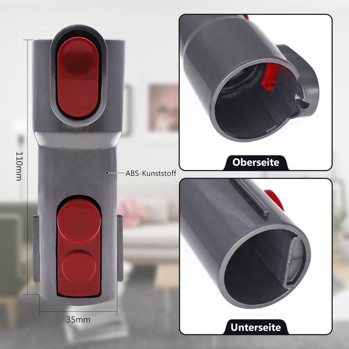 Immagine prodotto Flickbee Adapter Dyson Quick Release auf 32mm - Zubehör für Staubsauger