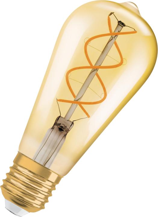 Osram Vintage 1906 Led Classic Edison (E27, 4.50 W, 250 lm, 1 x, G)