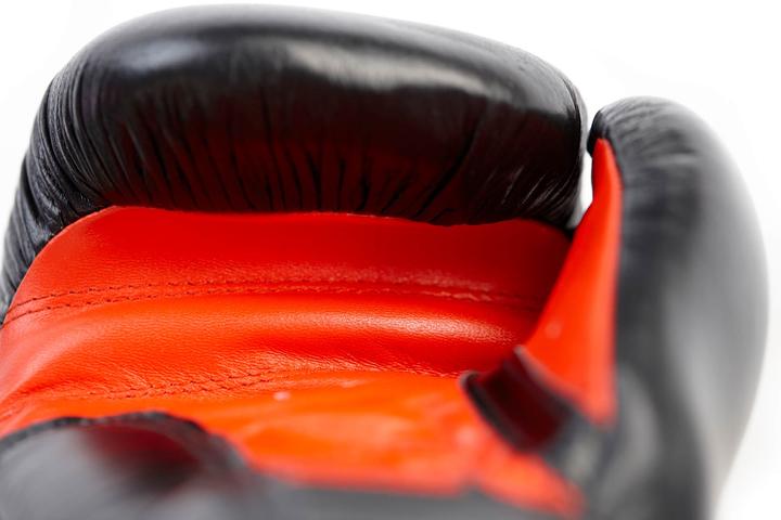 Image du produit Ju-Sports Gants de boxe noir/rouge (12 OZ, 12)