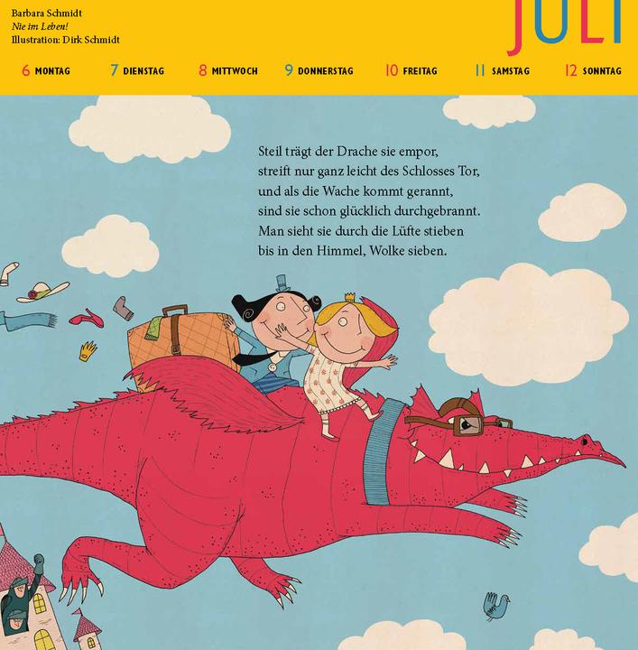 Produktbild Kinder Kalender 2026 (Deutsch)