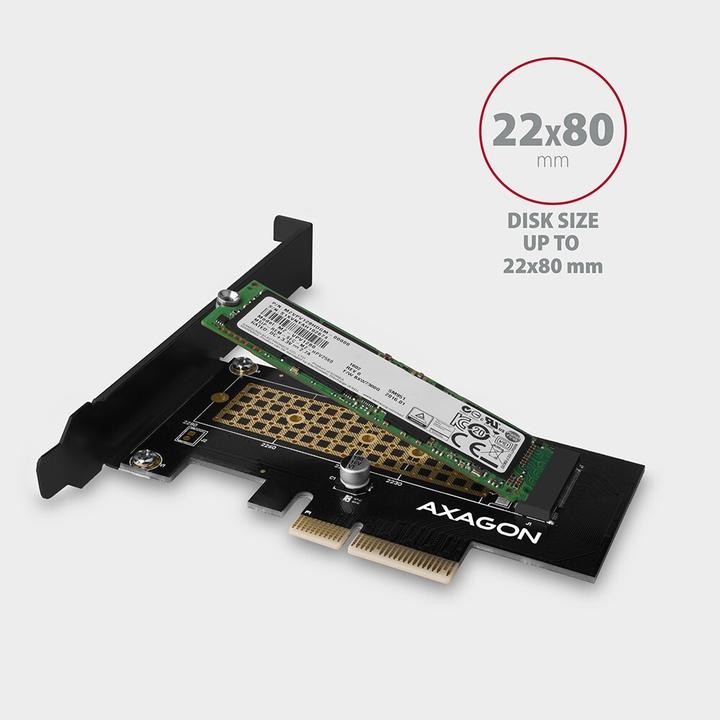Actual product image Axagon PCEM2-N
