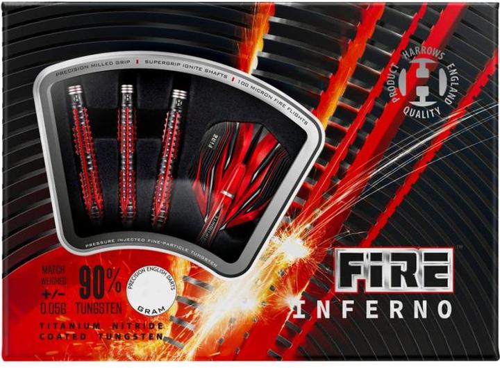 Produktbild Harrows FIRE INFERNO 90% TUNGSTEN 22GR (BD82922)