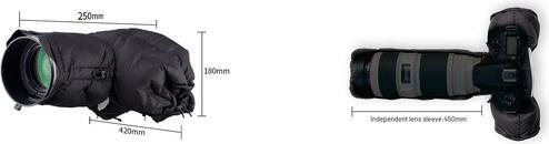 Immagine prodotto Pgytech Copertura calda a prova di freddo per la fotocamera (edizione teleobiettivo)