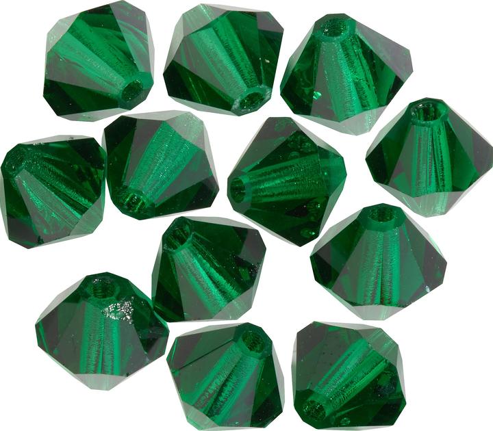 Produktbild Pracht Glasschliffglitzerperlen, 6 mm, 12 Stück