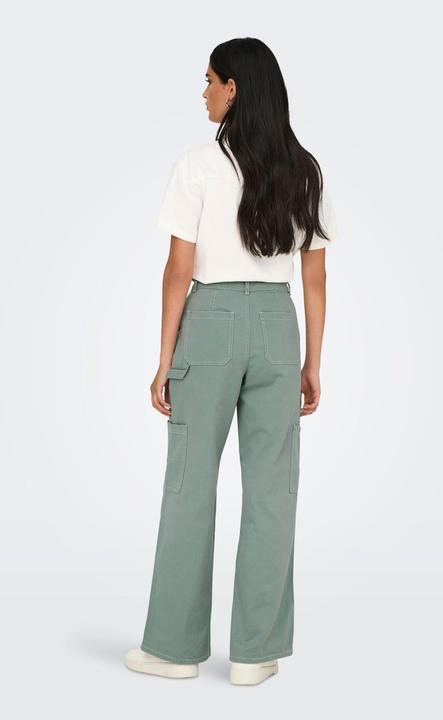 Produktbild JdY Weiter Beinschnitt Hohe Taille Hose Cargo-Hose (XS)
