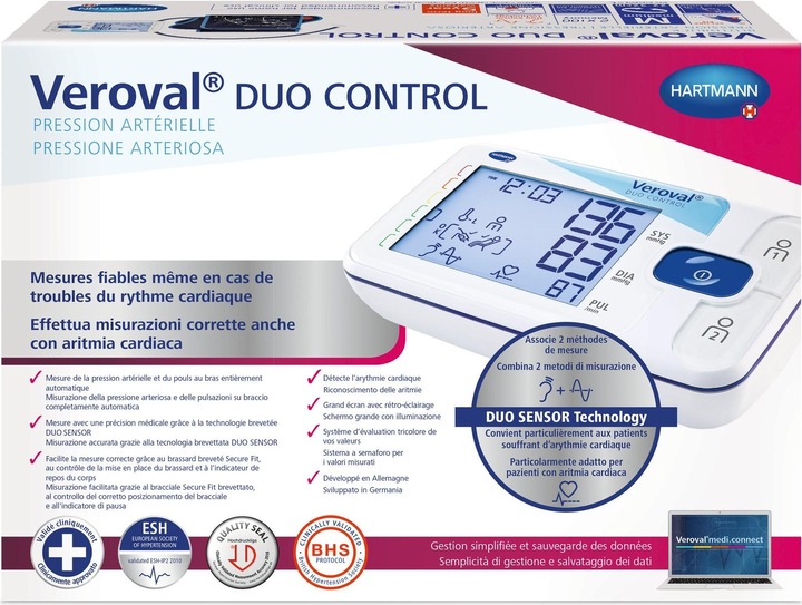 Actual product image Veroval duo control (Blood pressure monitor upper arm)