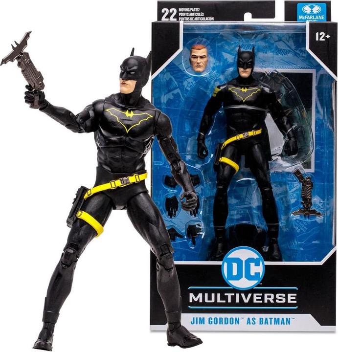 Actual product image McFarlane DC Multiverse Action Figure Jim Gordon as Batman (Batman: Endgame) 18 cm