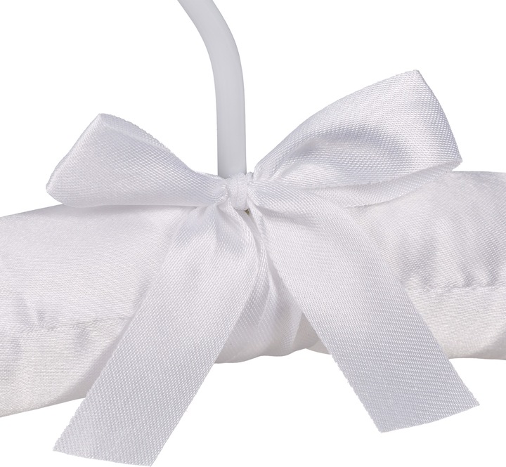 Actual product image Relaxdays Satin Clothes Hanger Set (5 x)