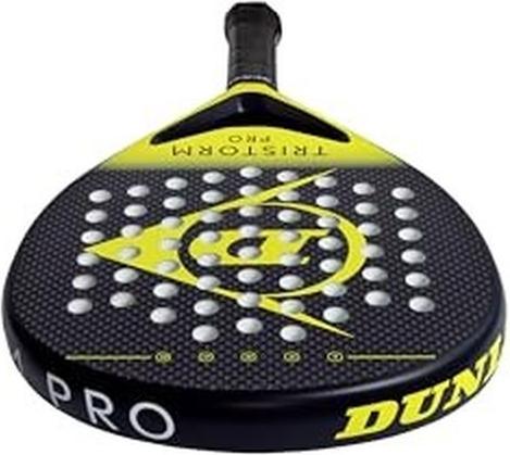Actual product image Dunlop Slazenger 25 TRISTORM PRO Padelracket Zwart/Geel