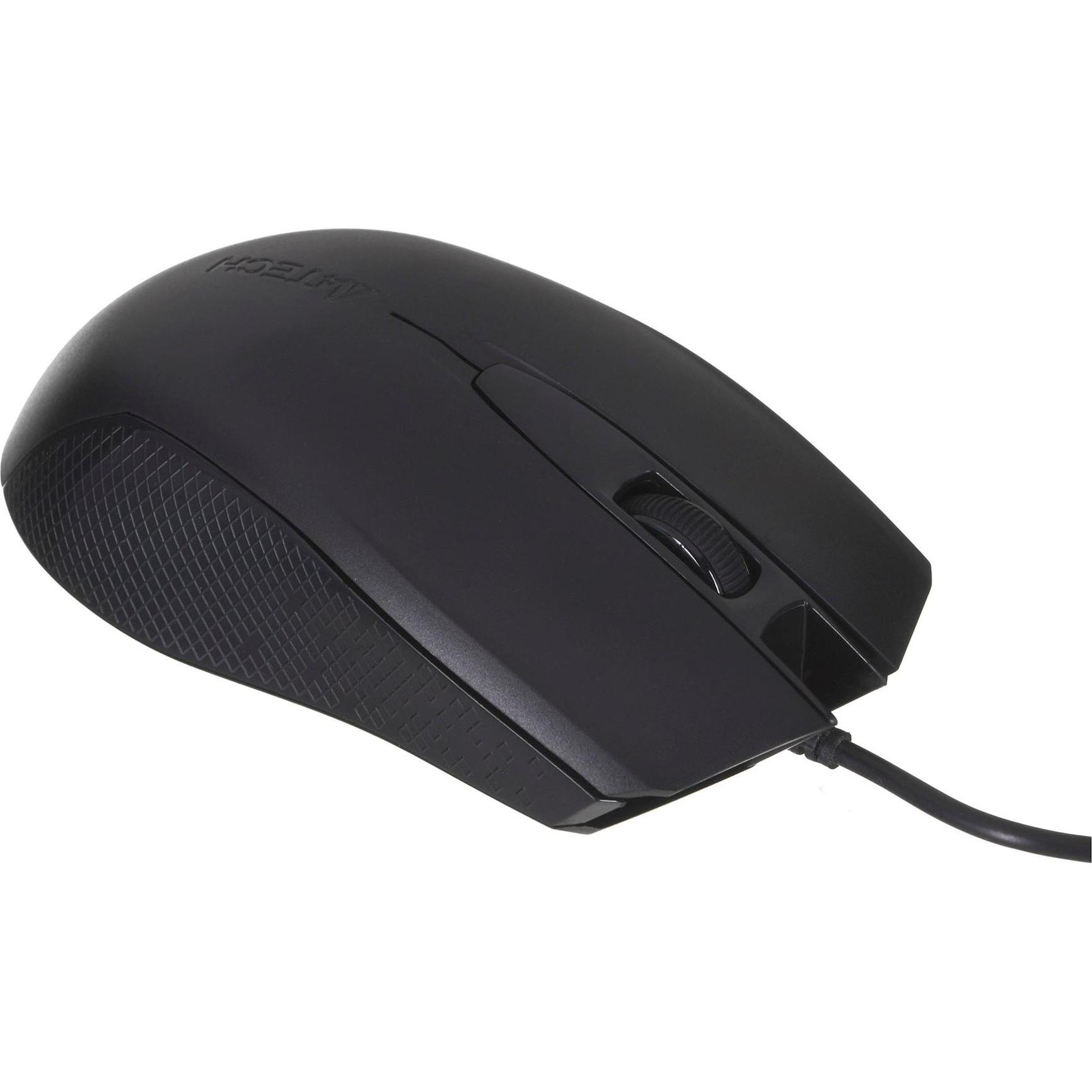 Thumbnail - A4Tech OP-760 (Kabelgebunden), Maus, Schwarz
