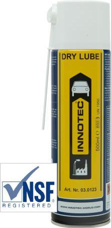 Image du produit Innotec Lubrifiant sec Dry Lube 500 ml aérosol