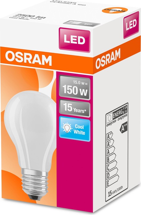 Immagine prodotto Osram Retrofit LED Classic A (E27, 17 W, 2500 lm, 1 x, D)