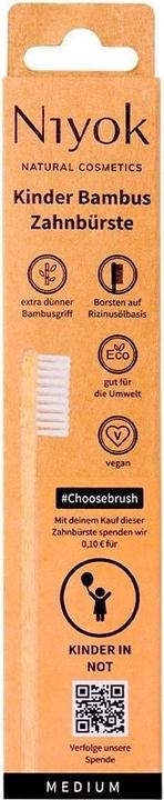 Niyok Brosse à dents manuelle Enfants en détresse 1 pièce (Souple, 1 x)
