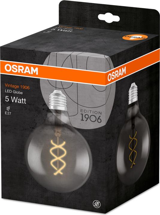Actual product image Osram vintage 1906 (E27, 5 W, 140 lm, 1 x, G)