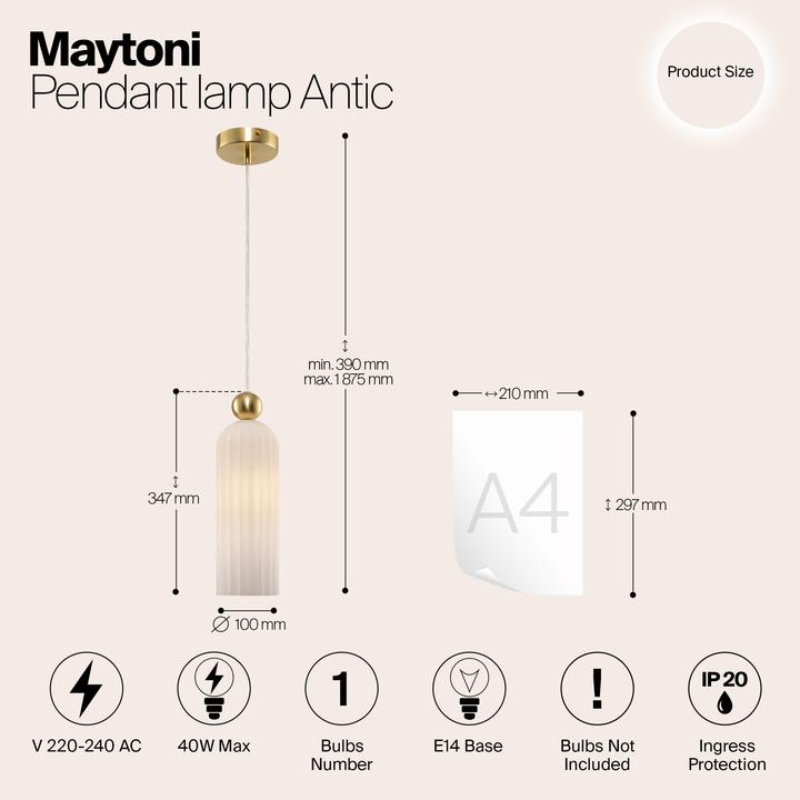 Produktbild Maytoni Antic (E14)
