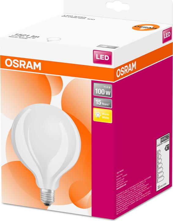 Immagine prodotto Osram Star Classic Globe (E27, 11 W, 1521 lm, 1 x, D)