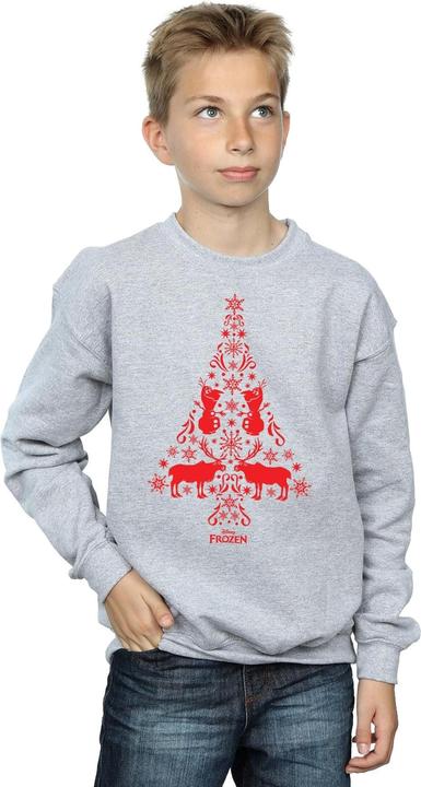 Actual product image Disney Boys Frozen Christmas Tree Sweatshirt (152, 158)