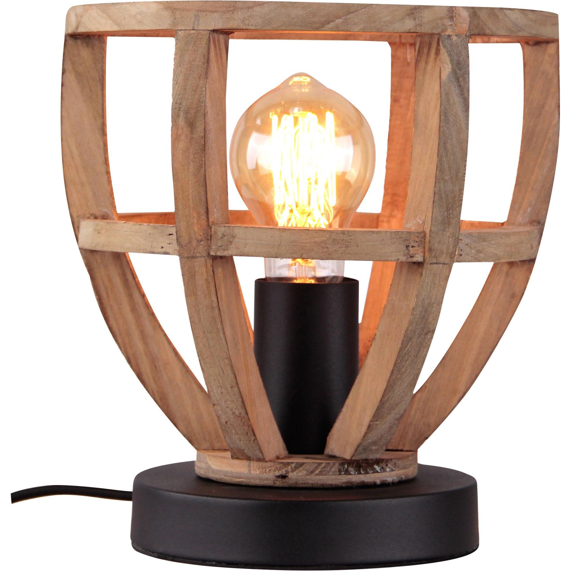 Thumbnail - Brilliant, Tischlampe, Matrix Wood (E27)