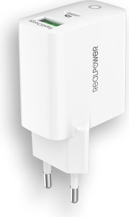Image du produit RealPower PC-65 GaN Wall Carger (65 W, 1 portion)