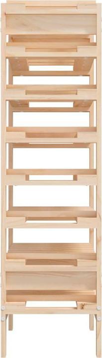 Produktbild vidaXL Weinregal (40 Flaschen, 61.50 x 30 x 107.50 cm)