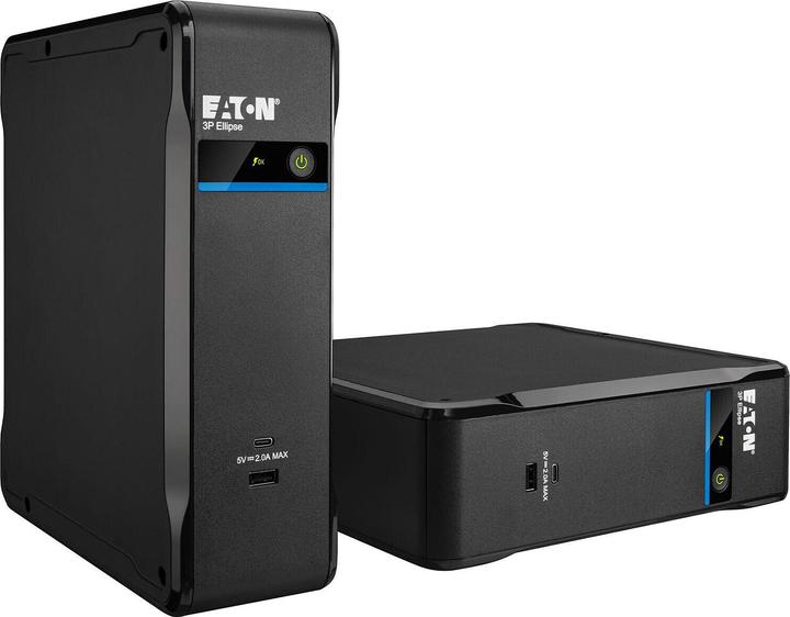 Actual product image Eaton 3P Ellipse 1700 USB IEC (1700 VA, 1040 W, Standby UPS)