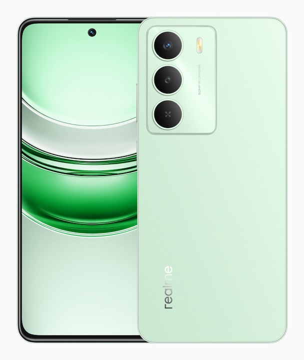 Actual product image realme 14x (256 GB, Peridot green, 6.67", Hybrid Dual SIM, 50 Mpx, 5G)