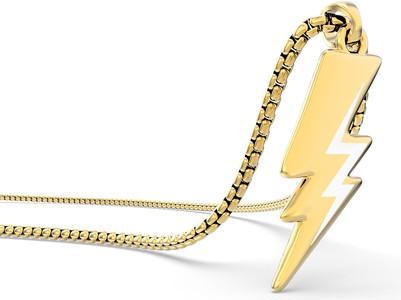 Immagine prodotto Metalmorphose Fulmine sulla maglietta (Acciaio inossidabile, 68 cm)