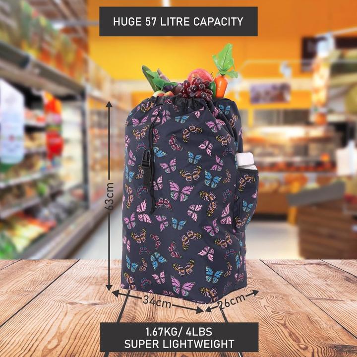 Produktbild Hoppa Leichter Einkaufstrolley, 57 l