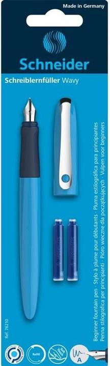 Actual product image Schneider Fountain pen Wavy (Blue, 1x)