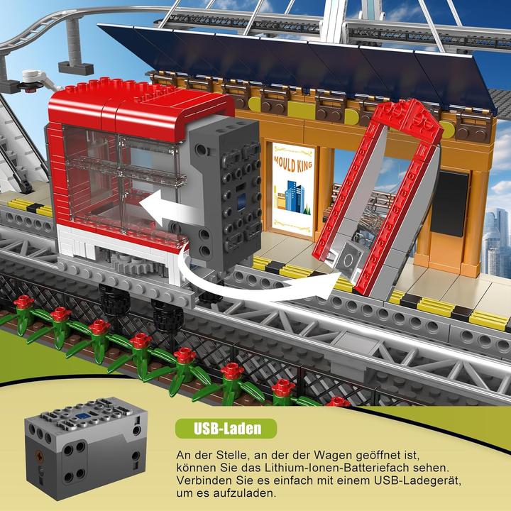 Image du produit Mould King Railcar urbain